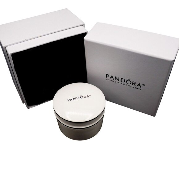 π Authentic PANDORA Porcelain Charm Gift Holder - Picture 6 of 10